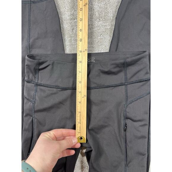 Athleta Girl Snow Problem Tight Size XL/14 Color Black - Picture 4 of 6